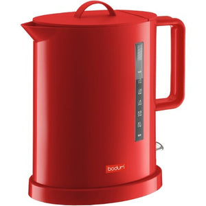 Bodum Bistro Electric Water Kettle Red 0.5 Liter - British Isles