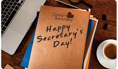 Happy Secretary S Day Note Green Beanery