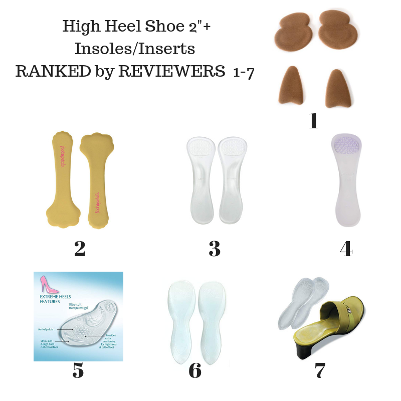 shoe insoles for heels