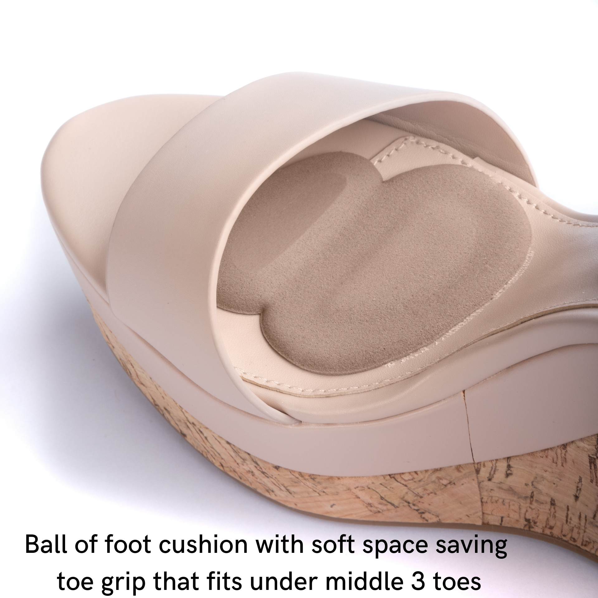 foam cushioned heel pad
