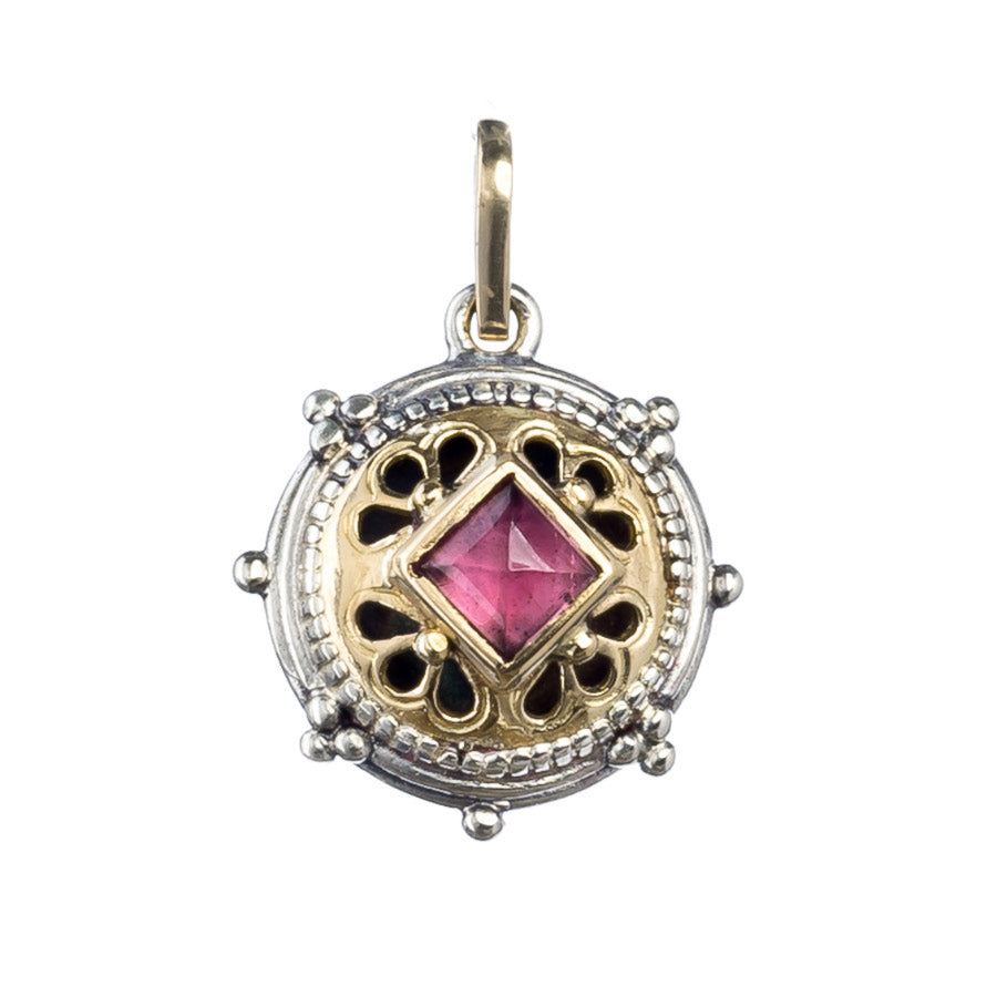 Vaulted Anthemion Filigree Charm