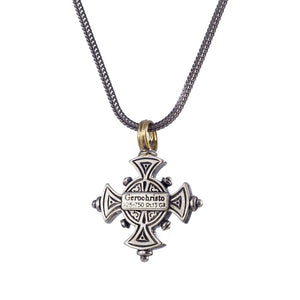 Maltese Stone Greek Cross by Gerochristo: Athena Gaia Greek Jewelry