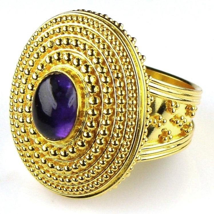Decorative Rings: Athena Gaia Greek Jewelry