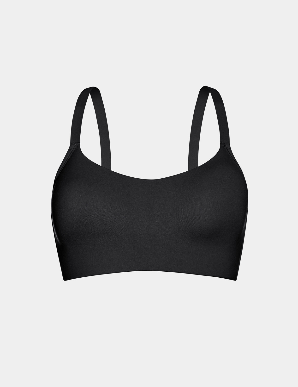 2-pack special offer Aimuhuxi brand spaghetti straps thin non-wired sports  bra skin color seamless bra