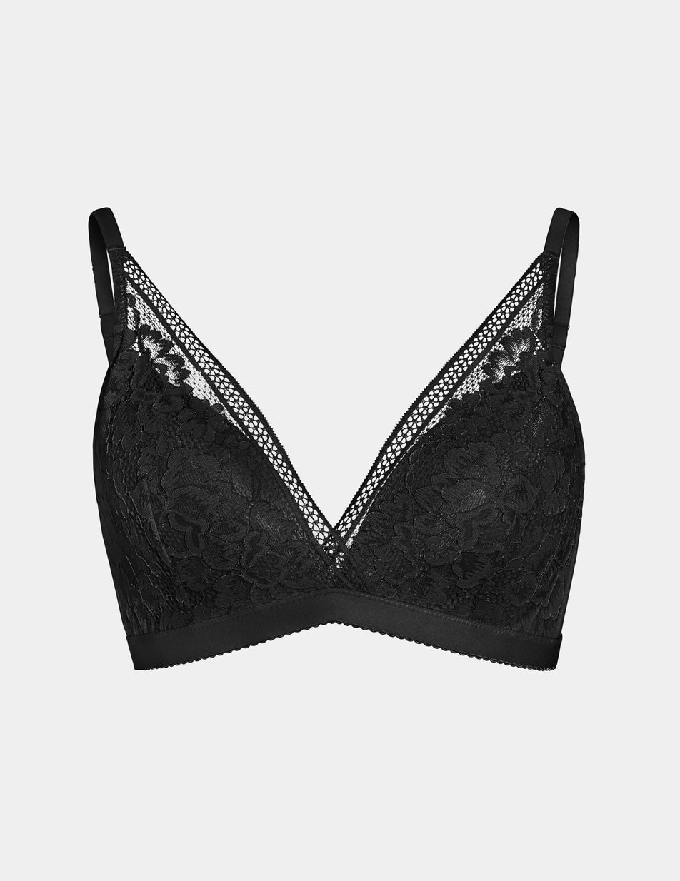 Lace Deep-V Bralette - Knix