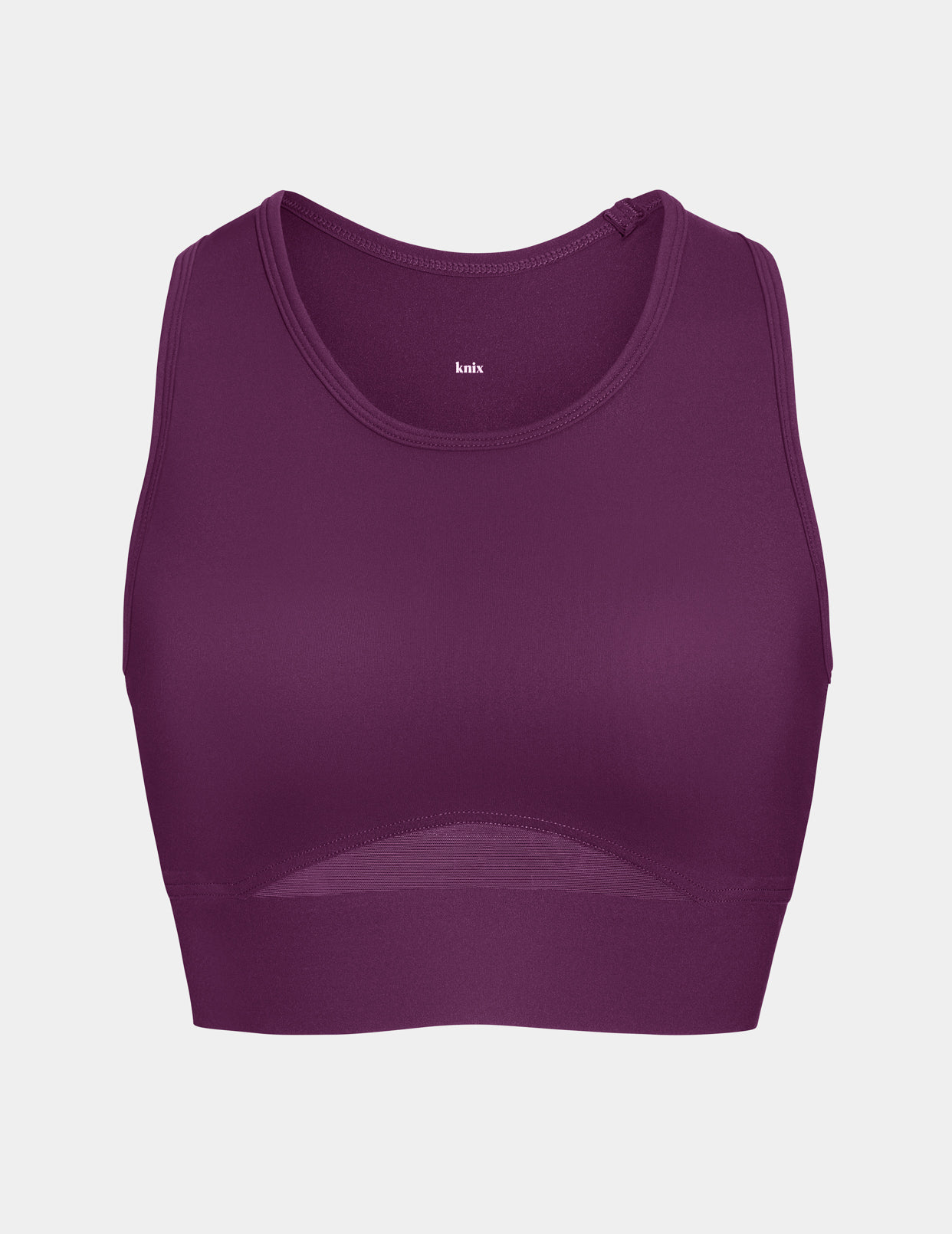 Cotton Sports Bras for Women TIANEK High Impact Front Closure Wirefree  Stappy Convertible Knix Bras for Women Wireless,Purple