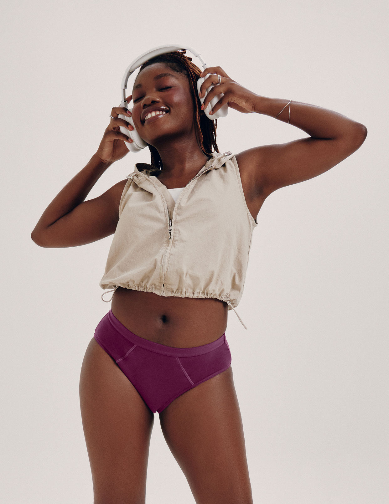 Teen Leakproof Front-to-Back Liner Underwear Bikini