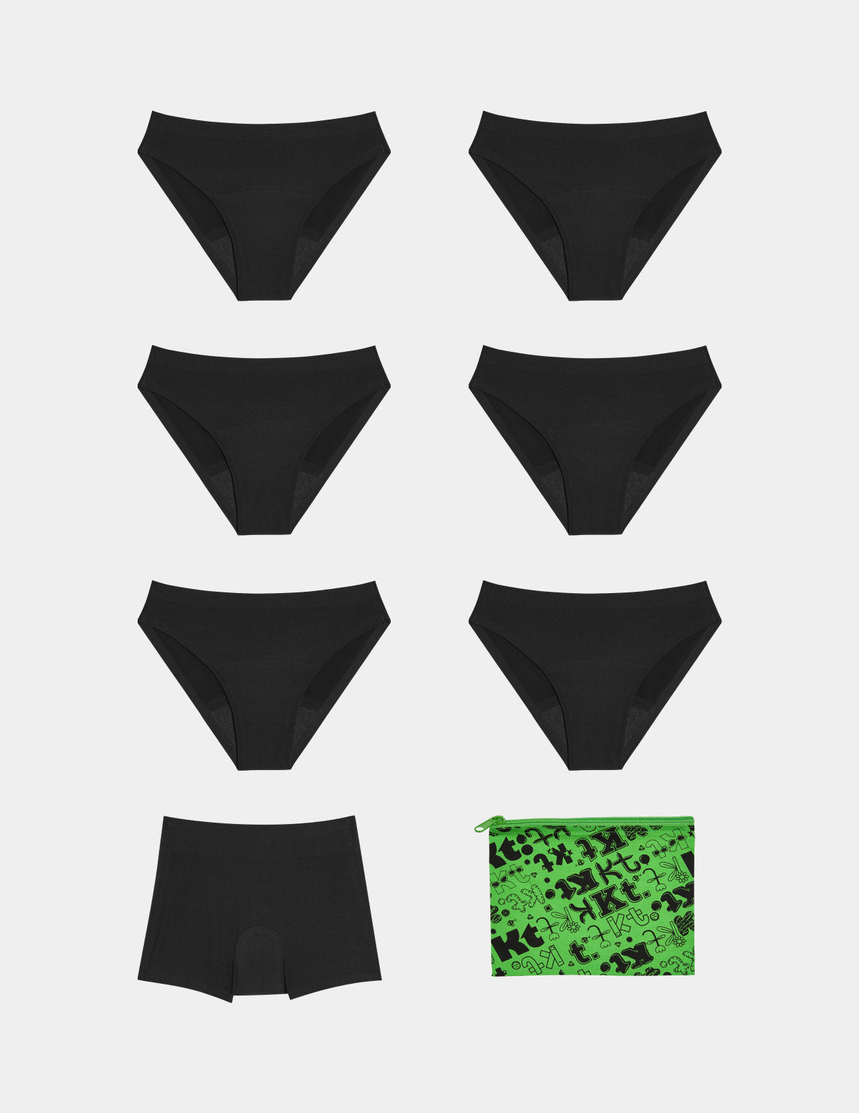 Teen Heavy Flow Period Kit - Bikini