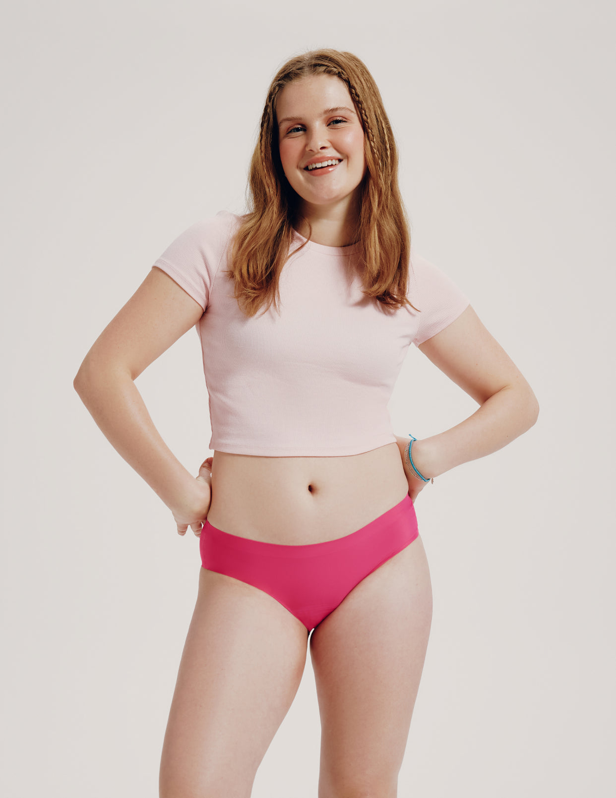 Teen Light Leakproof No-Show Underwear Bikini