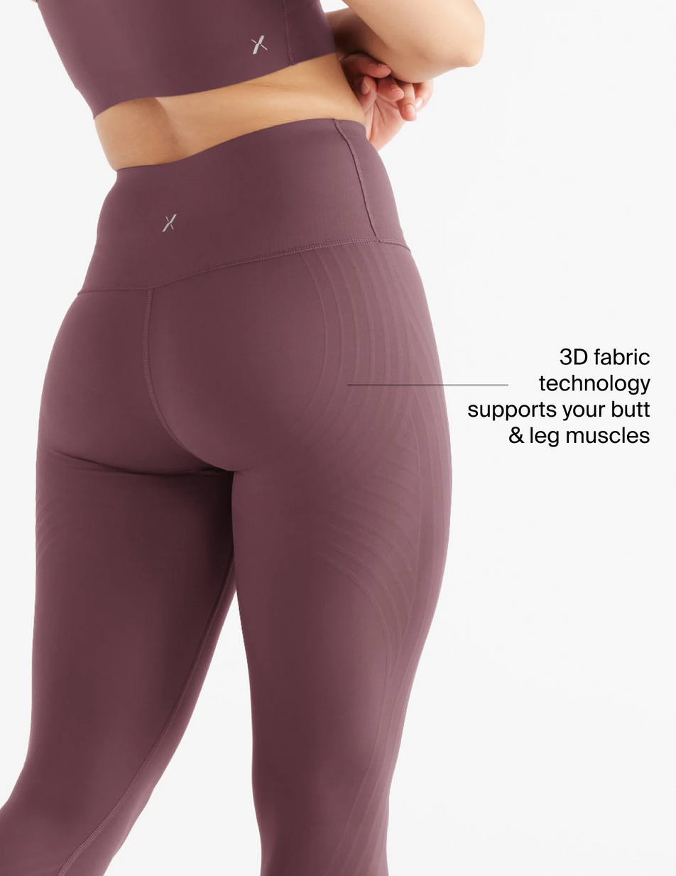 3D fabric technology supports your butt and leg muscles 