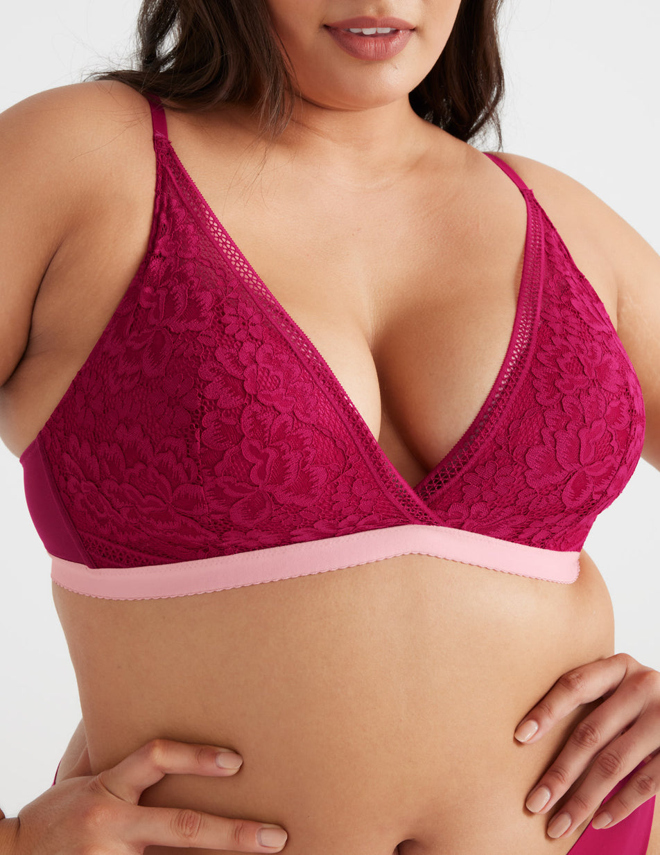 Dip Fancy Back Lace Bralette, S - Fry's Food Stores