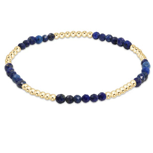 Blissful Pattern 2.5 Bead Bracelet - Lapis - Michele Jewelry