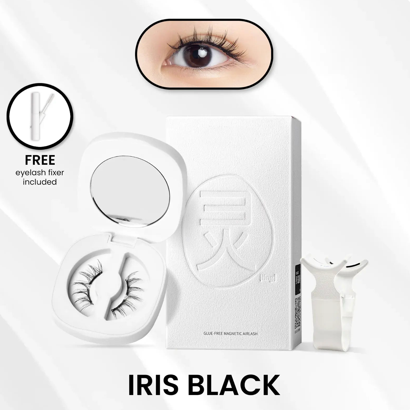 Instalash Iris Black магнитни мигли с натурален ефект - instalash product image