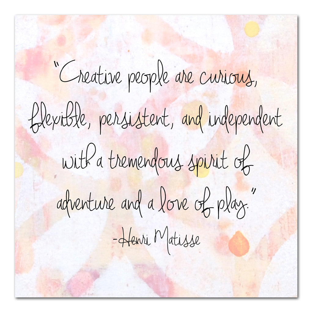 Creativity quote, Creative people, Artist quotes, Matisse – StudioJRU