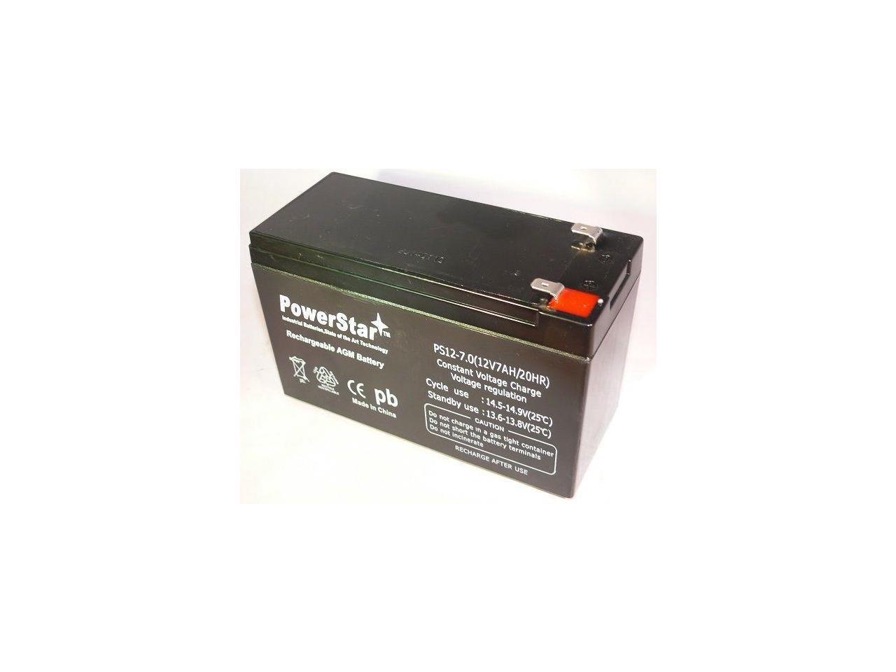 12V 7AH 12 Volt 7 Amp Hour UB1270 APC RBC17 LS700 SLA Sealed Lead Acid Battery