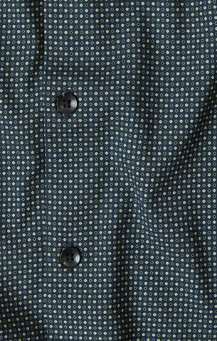 Green Micro Accent Dot Print Shirt: A Sustainable Choice