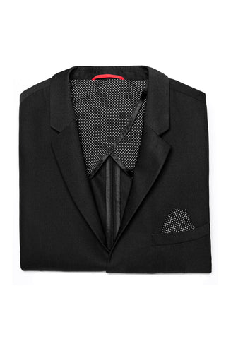 BLACK STRETCH PERFORMANCE BLAZER