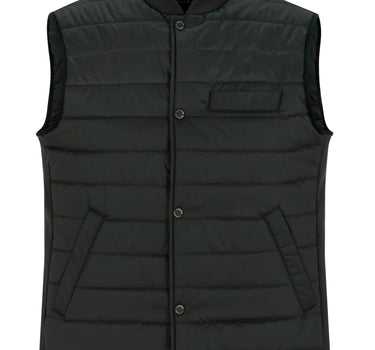 Edison Puffer Vest Black
