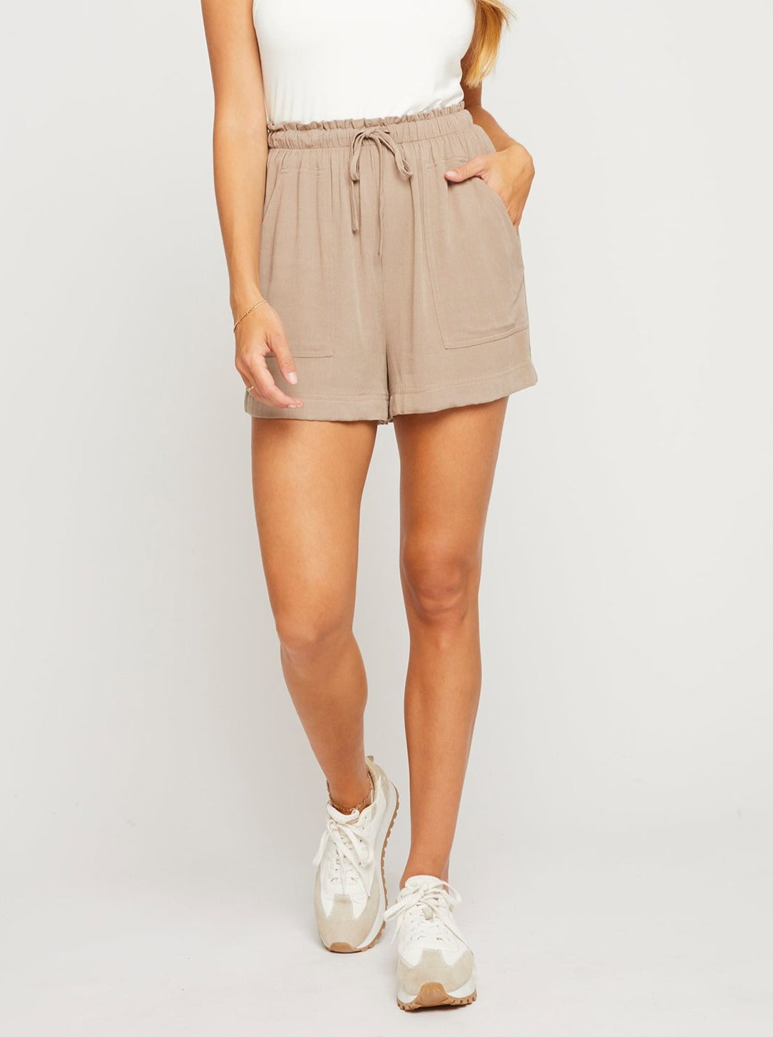 Gentle Fawn Tyrell Shorts In Soft Lilac Purple – Hollie Ray Boutique