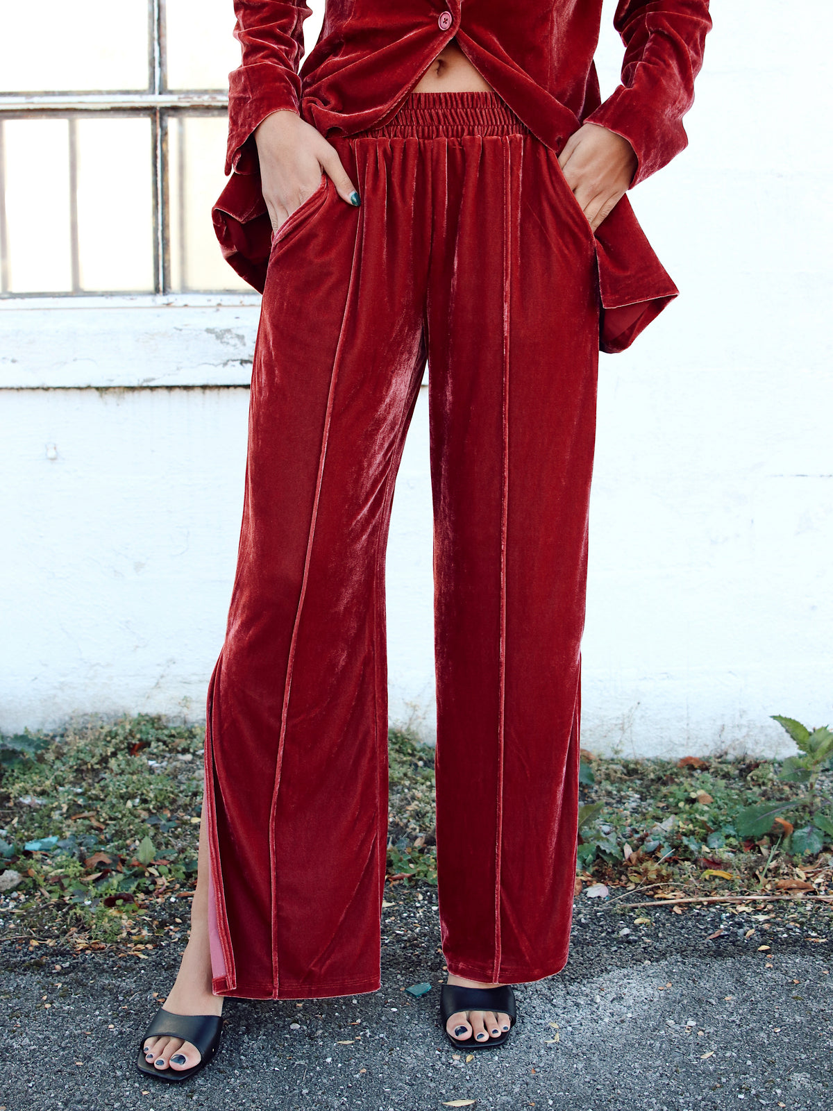 Harrison Velvet Pant