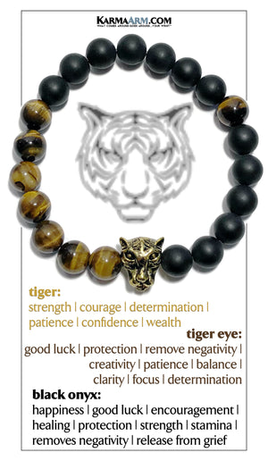 black tiger eye bracelet