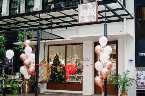 Front view of Batik Boutique flagship store.
