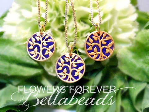 Necklaces - Jewelry Made from Flower Petals - My Flowers Forever