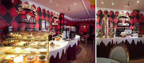 The Richmond Tea Rooms in Manchester are themed Alice in Wonderland from decor to amazing events