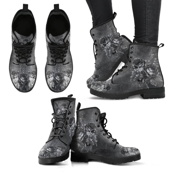 Gothic & Steampunk Women's Accessories & Boots | gothic vegan boots ...
