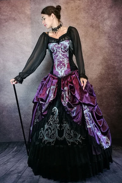 Victorian Steampunk Wedding Gowns | Gothic Victorian bridal gowns ...