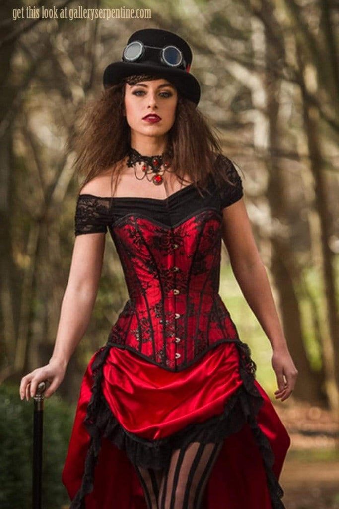 western corset dress