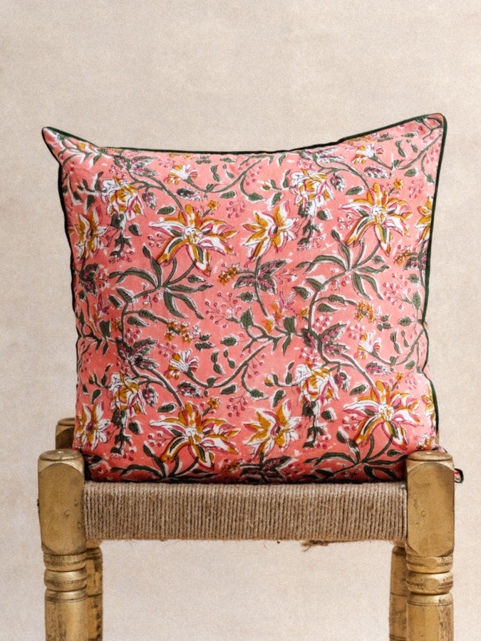 Leyli pink kirane cushion