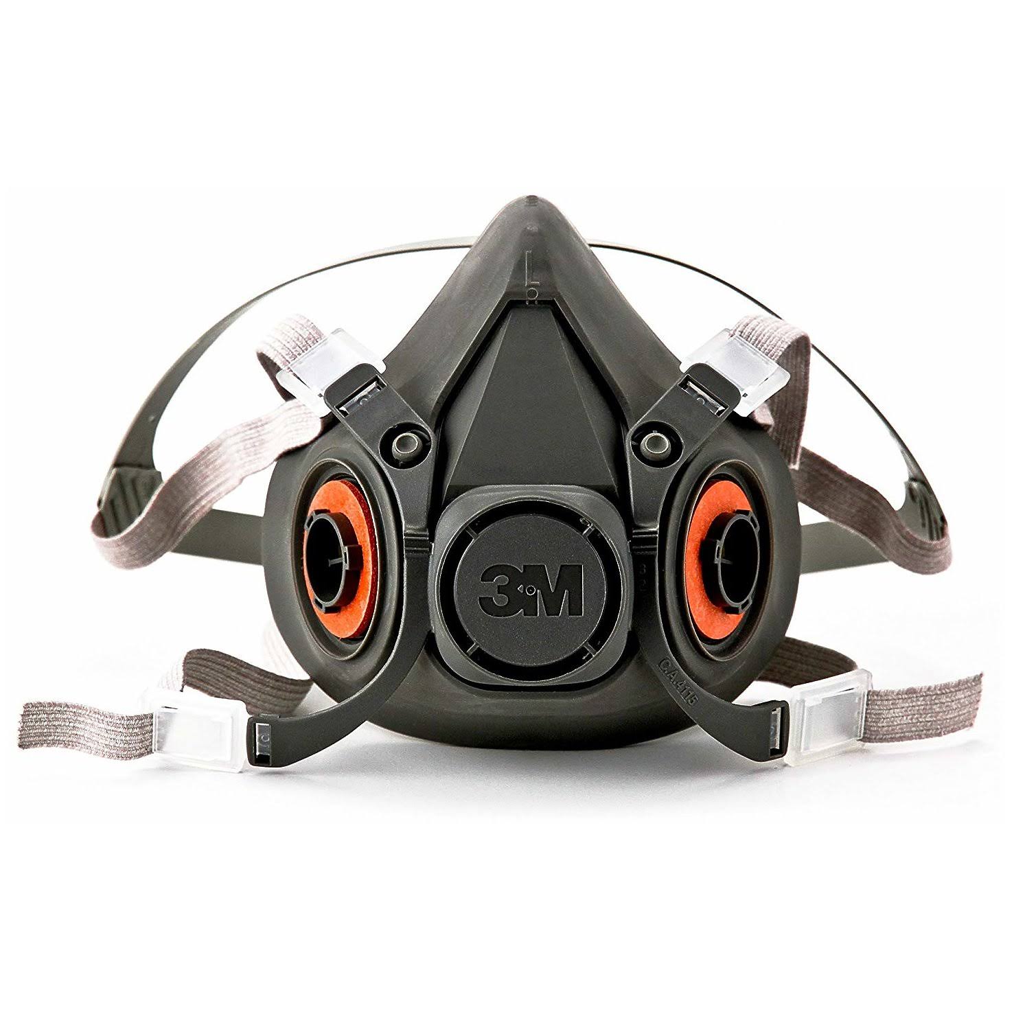 3M Half Facepiece Reusable Respirator 6300 Gases Vapors BTL5_Y6LOI53