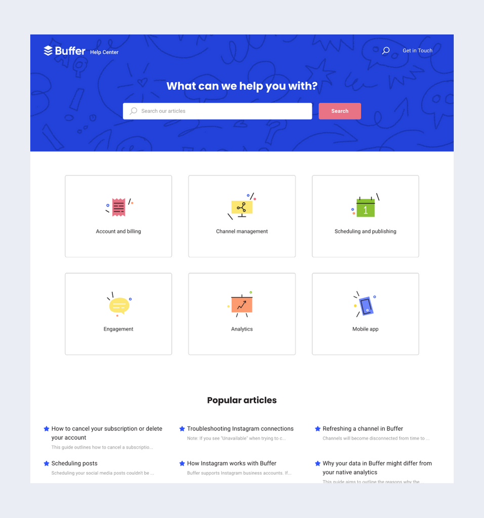 buffer help center