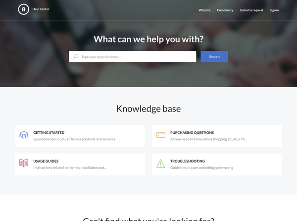 Lotus One Zendesk Theme | Additional Features Included