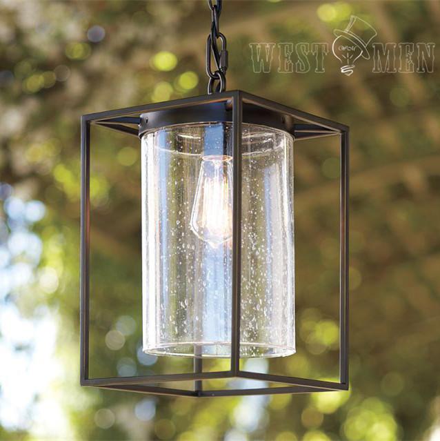 Teardrop Glass Pendant Light 