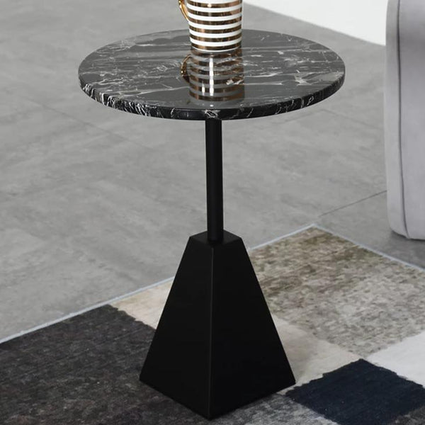Nature Black Marble Side Table -  westmenlights