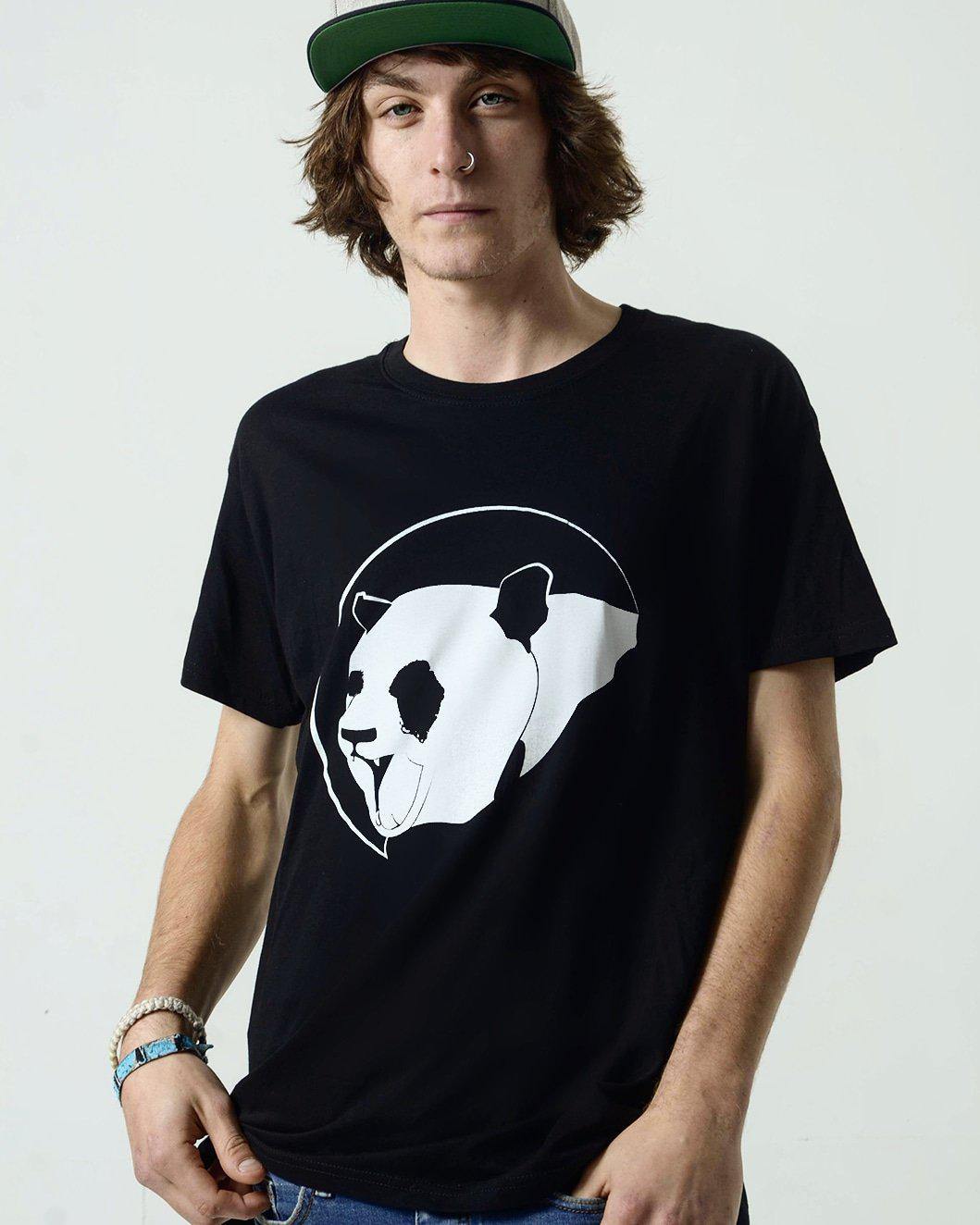 Black Classic Panda Unisex Tee – Street Panda Clothing