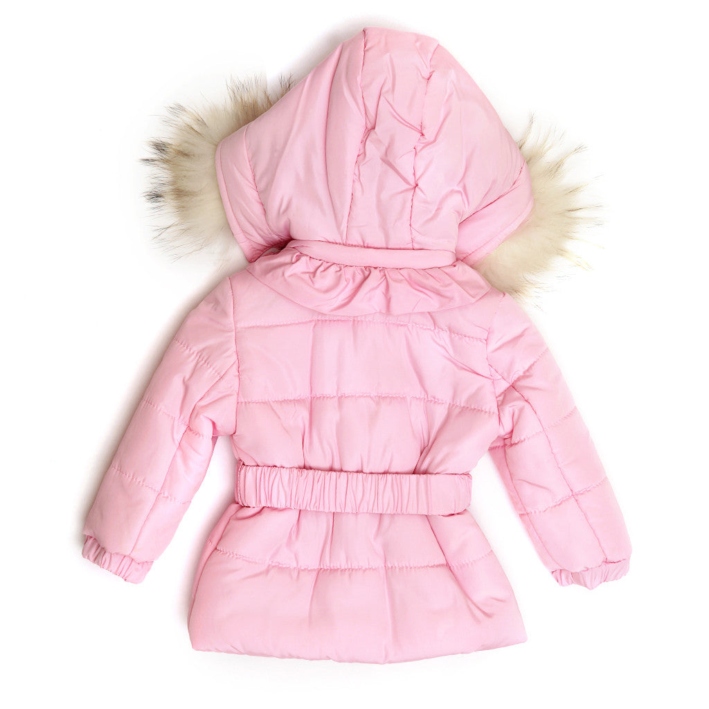 Pink Puffy Coat | Baby Girl Coats | TUTA KIDS