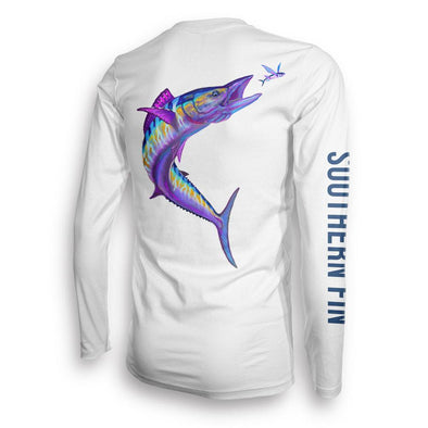 Blue Long Sleeve Offshore Fishing Performance T-Shirt – Belles & Beaux®