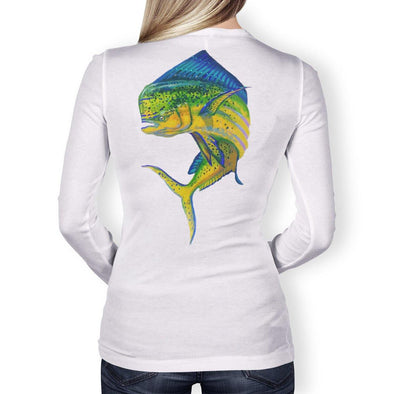 Customized Mahi Mahi fishing shirts, long sleeve performance fishing s –  ChipteeAmz