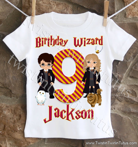 Harry Potter Birthday Shirt