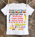 Last Day of Kindergarten shirt