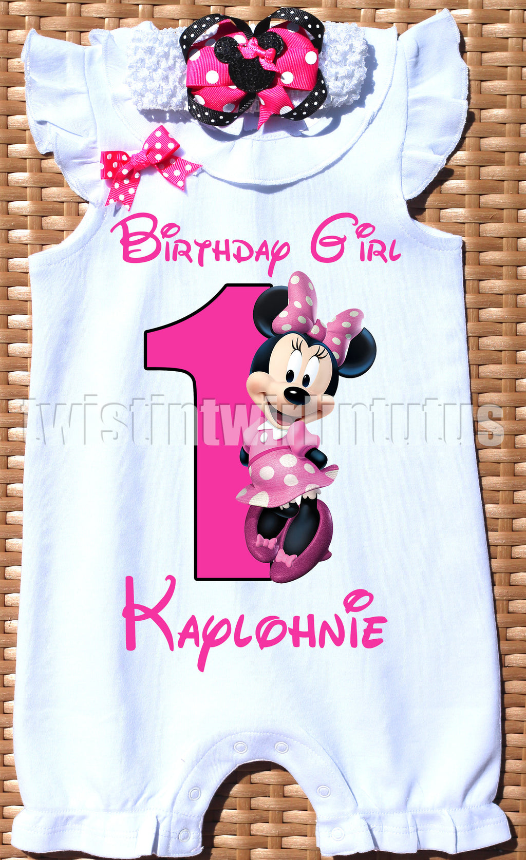 first birthday outfit girl minnie mouse
