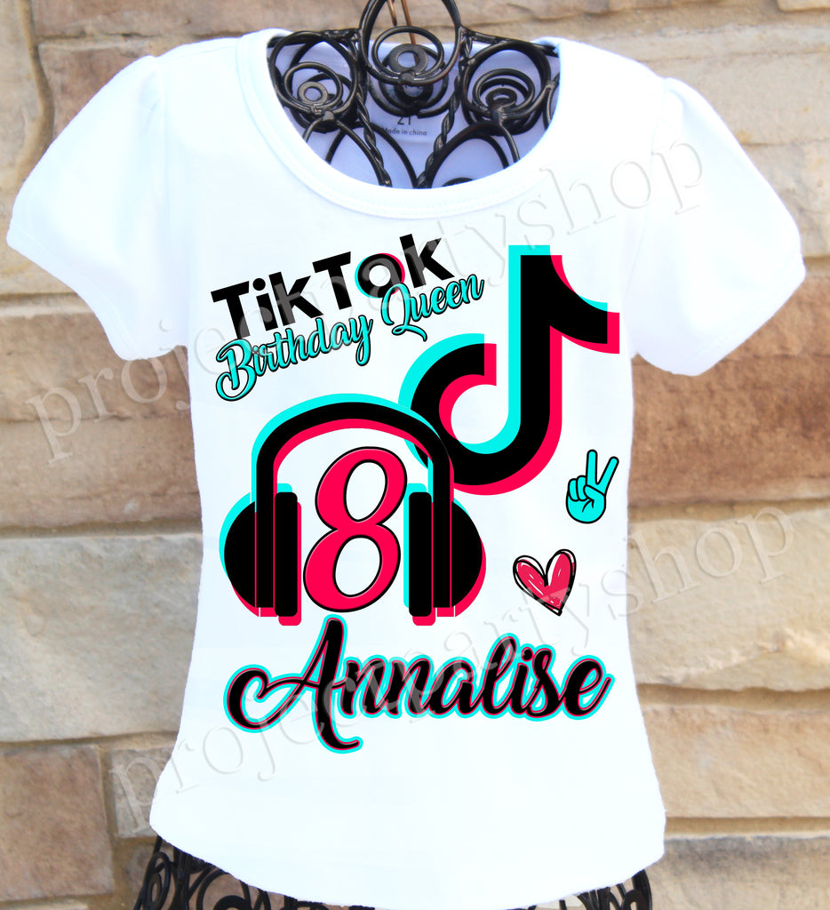 tik tok shirt birthday