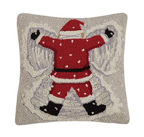 Peking Handicraft Santa Snow Angel Holiday Hook Pillow 16 X 16 For The Love Of Dogs Shopping For A Cause