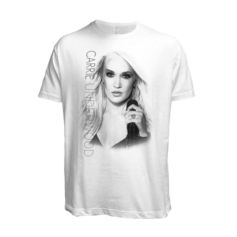 White Carrie Underwood Logo T-Shirt – Carrie Underwood Online Store