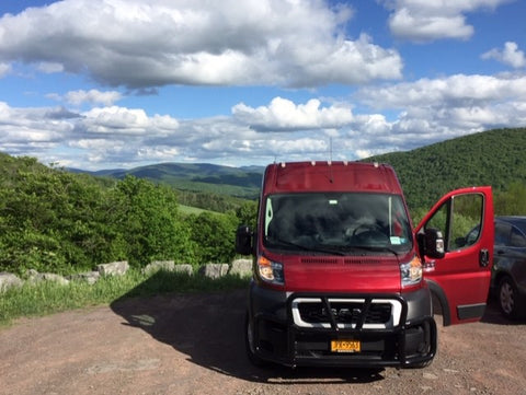 Promaster with Catskill Moutains in background 