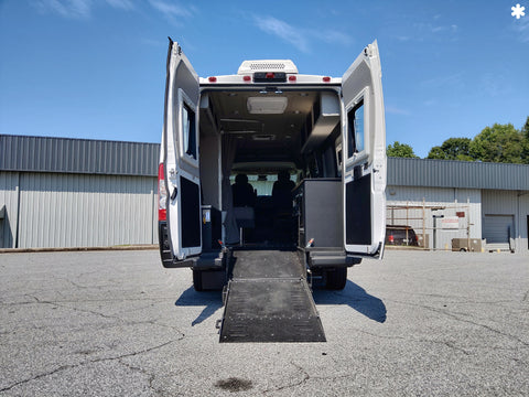 Pathway by MAXVAN on Promaster Chassis - Wheelchair RV - Ramp View