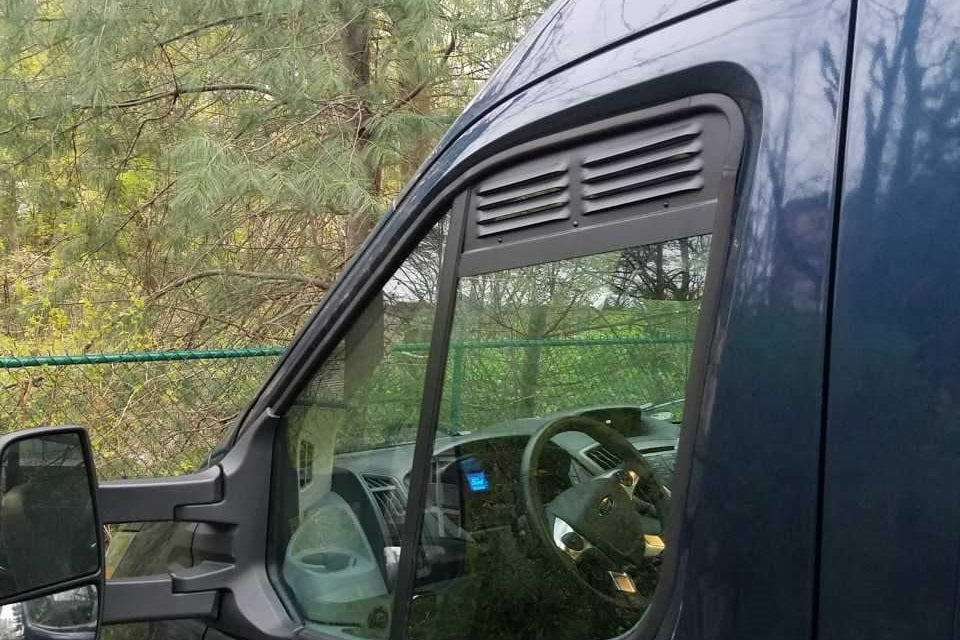 chevy van window louvers